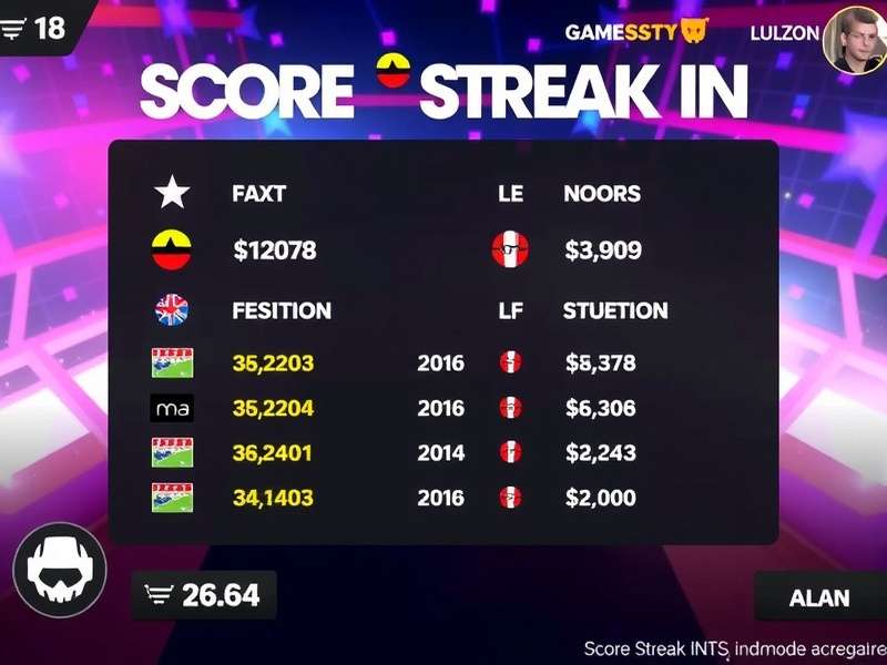 Score Streak IN Game Modes